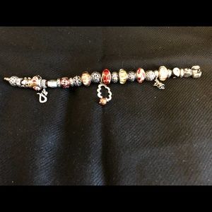 Pandora authentic bead 8 inch bracelet
